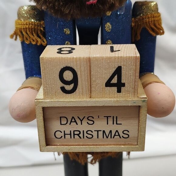 Upcycled Christmas Nutcracker Countdown Decor - Picture 2 of 5